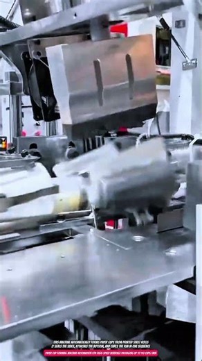 Automatic Paper Cup Making Machine -High-Speed Packaging Technology 110 Cups/Min