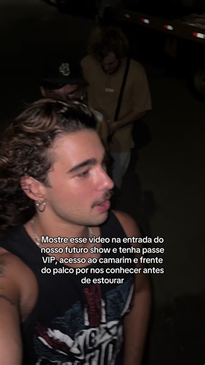 Monte sua lista especial para o show VIP