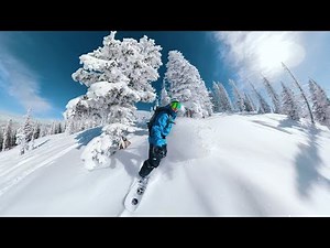 Backcountry snowboarding in Colorado w/ Abe Kislevitz