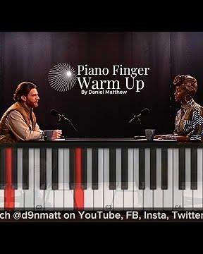 Simple, Quick Piano Finger Exercise & WarmUp | Easy Piano Tutorials.