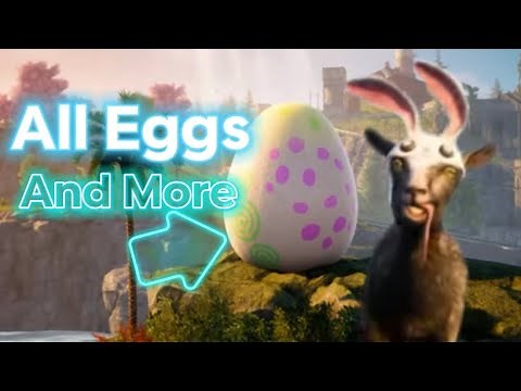 I Found All The Eggs In The Egg Hunt! (Operation Crackdown) - Goat Simulator 3