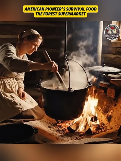 American Pioneer's Survival Food from 200 Years Ago