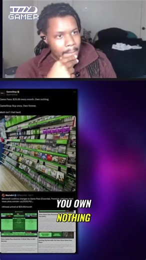 GameStop's playing 4D chess against Xbox. Is owning games really cheaper than subscribing? The math might shock you. #GameStop #Xbox #Gaming #VideoGames #GamingNews