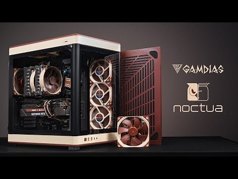 I BUILT MY FIRST CUSTOM-PAINTED NOCTUA PC! | Silent No RGB Beast | RTX 3080 Noctua + Ryzen 7 9700X