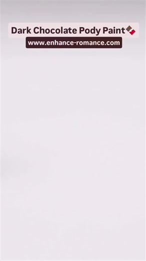 NEW! DARK CHOCOLATE BODY PAINT! (taste so good I would totally put this on my ice cream! 🍨) The art of play is delicious...Designed as an aphrodisiac in itself, this luscious and rich dark chocolate is made with premium grade hemp seed oil giving couples a satisfying taste for more. The effects of Chocolate Body Paint takes intimacy to a whole other level by releasing euphoric sensations and pure delight. Inspired by the distinguished chocolatiers in Brussels! Made with 100% natural ingredients