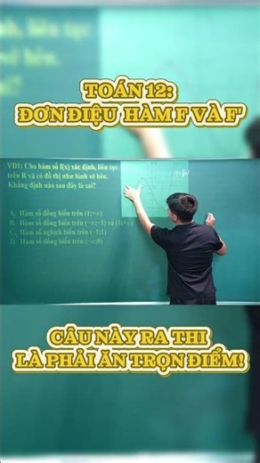 GRADE 12 MATH: MONOTONICITY OF F AND F′ FUNCTIONS – TEACHER'S HIGHLY EFFECTIVE QUICK-SOLVING TIPS...
