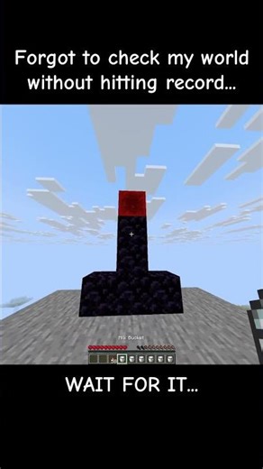 Don't even look at that sound button #minecraft #nobatidao #shorts