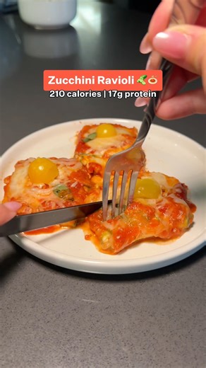 This Zucchini Ravioli Has 17g Protein 👀