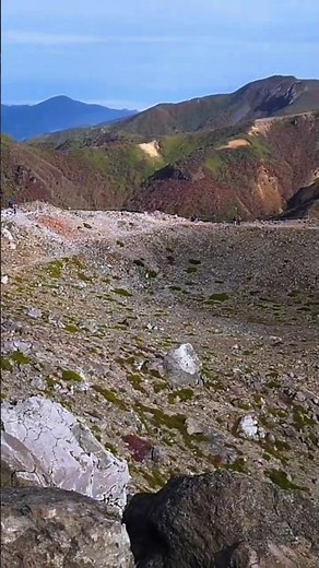 茶臼岳【那須岳】に紅葉登山で登頂 沼原から#那須岳#百名山#茶臼岳#紅葉 #絶景