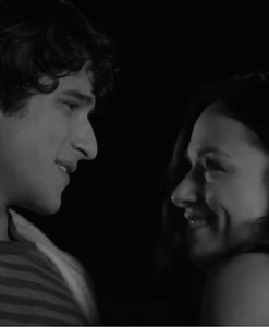 Allison Argent and Scott McCall in Teen Wolf