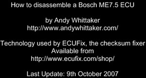 Disassembling a Bosch ME7.55 with IDA Pro - AndyWhittaker.com