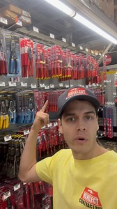 I go to Home Depot and all I see is Red Tools now, What Tools are you rocking with in 2025? #electrician #bluecollar #electricalcontractor #union #electric #electrical #contractor #milwaukee #kleintools #hendythesparky #trending | Chris Henderson