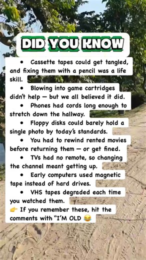 1.7M views · 24K reactions | Old-School Tech Facts That Will Make You Feel Ancient! #facts | Devlop's Puzzle Game | Facebook