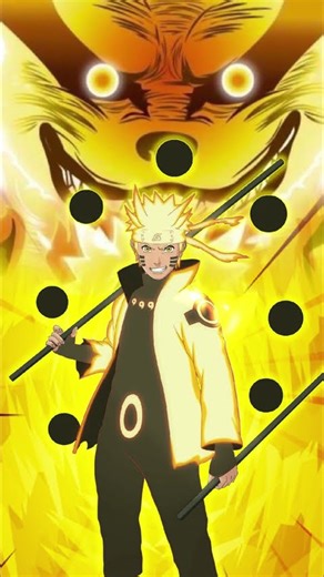 Naruto and its 9 tails is insane