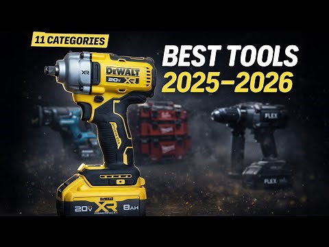 Best Tools of 2025! Best Drill, Best Saw, Best Impact!