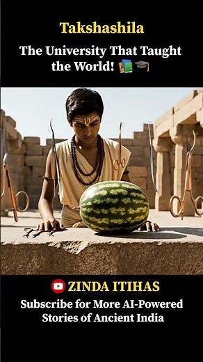 Takshashila: The University That Taught the World! 📚🎓 | Ancient Bharat