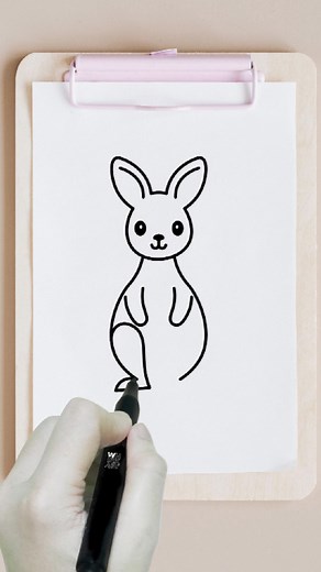 How to Draw a Kangaroo Learn how to draw a kangaroo with this easy, step-by-step tutorial! Perfect for beginners and kids, this guide uses simple shapes and lines to create an adorable kangaroo. #drawkangaroo, #kangaroodrawing, #drawingtutorial, #easydrawing, #drawingforbeginners, #kidsarttutorial, #howtodraw, #animaldrawing, #stepbystepdrawing, #drawingforkids | Whizk ART
