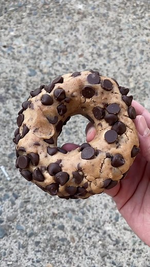 Chocolate Chip Cookie Dough Donut Recipe