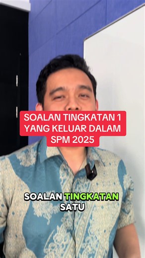 Soalan Tingkatan 1 yang keluar dalam SPM 2025 #fyp #math #mathtutor
