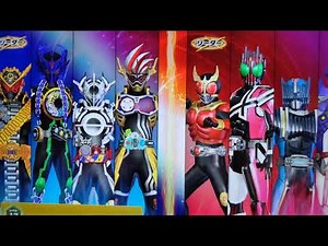 仮面ライダーバトルガンバレジェンズ オーマジオウ&ブラックホールフォーム&ゴーダ&ゲムデウスクロノスVSディケイド&クウガ&ディエンド&キバーラ
