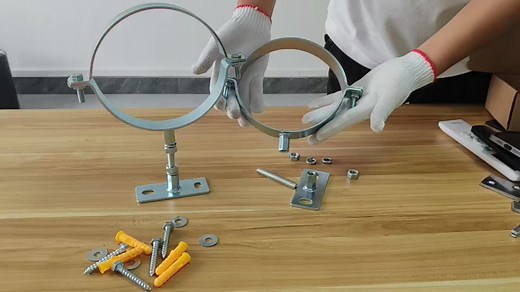 Watch 6 Inch Heavy Duty Split Ring Pipe Hanger on Amazon Live