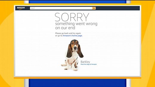 Amazon website crashes at start of Prime Day