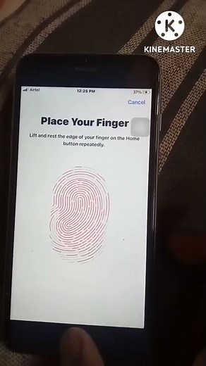 How to set fingerprint lock in iPhone 13