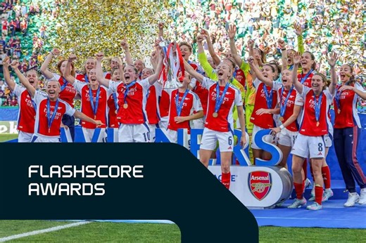 Flashscore Awards 2025 : Arsenal élue notre équipe féminine de l'année | Flashscore.fr