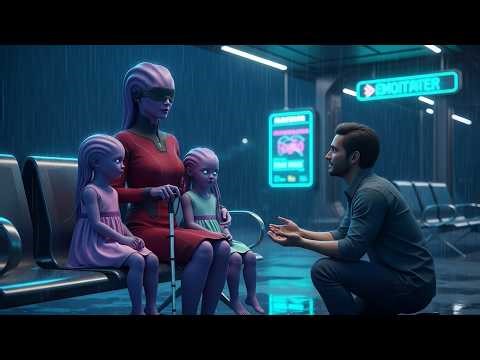 Blind Alien Mother Left at Bus Stop—Human Dad Learns the Shocking Truth | HFY Sci-Fi Story