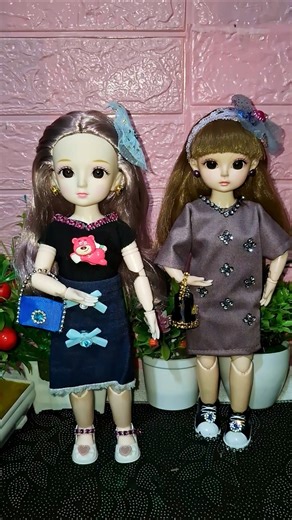 Diy Doll Hair Clips in 1 Minute#doll#handmade#shortsvideo#shorts