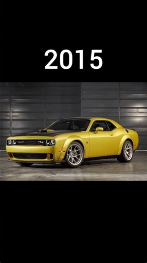 Evolution of Dodge Challenger (2000-2025) #viral #automobile #shorts #video #evolution