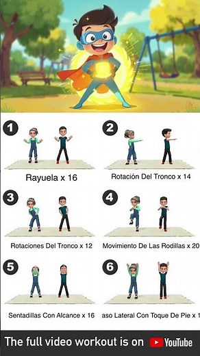 Core Fuerte y Mejor Postura: Rutina de 20 Min para Niños