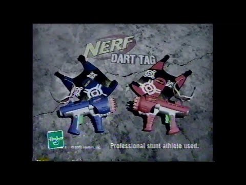 Nerf Dart Tag (Hasbro) TV Commercial - 2005