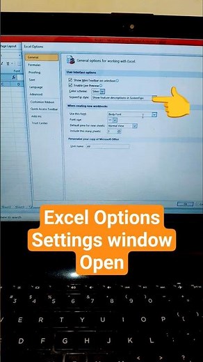 How to Open Excel Options Instantly with Shortcut #exceltips #Shortcut