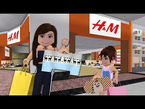 TAKING MY FAMILY WINTER CLOTHES SHOPPING | Roblox Roleplay
