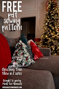 Day 11: Christmas Tree Pillow