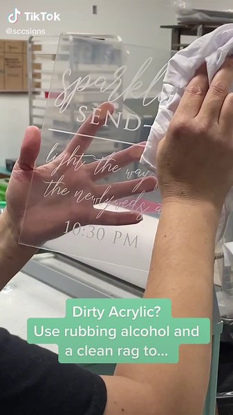 Best Way to Clean Acrylic Signs: Tips & Tricks