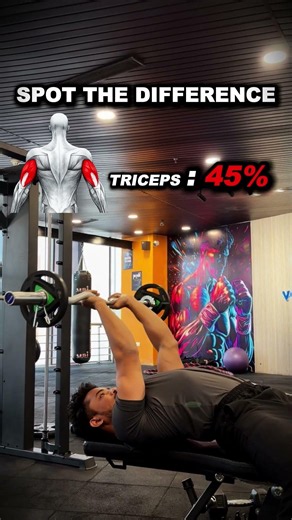 How to Grow Triceps Fast with Barbell Curls |Best Triceps Workout #shorts #workouttips