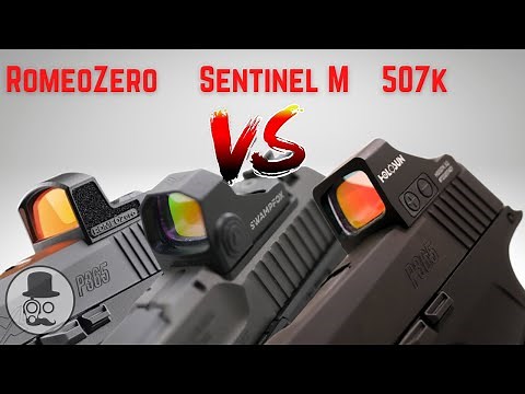 Holosun 507k vs. Sig Sauer Romeo Zero vs Swampfox Sentinel M - Showdown!