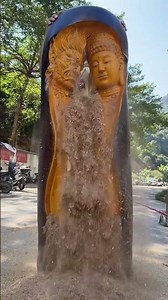 Mastering Buddha Wood Carving 🪵✨ A 128-Day Journey