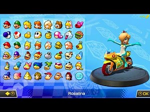 Mario Kart 8 Deluxe - How GOOD is Rosalina on Sport Bike? (150cc Golden Dash Cup)