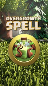 463K views · 21K reactions | A new spell is rooting its way to Clash! Overgrowth Spell renders enemy Defenses invisible, invulnerable, and frozen for the duration of its effect. Attacking Troops will completely ignore Buildings and Defenses affected by Overgrowth Spell, allowing new ways for you to funnel and path your Troops! Available at Town Hall 12. | Clash of Clans | Facebook