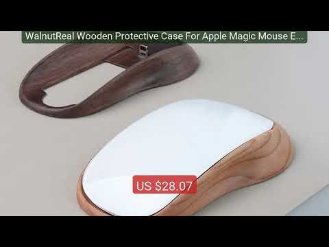 WalnutReal Wooden Protective Case For Apple Magic Mouse Erg... — Top Pick 2026 | Unbeatable Price!