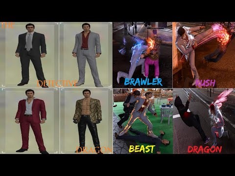 Lost Judgment Mods Showcase: The Detective Dragon + Kiryu Fighting Styles