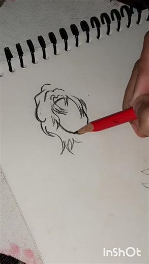 How to draw short hair 🤧🖌️#art #viral #drawing #myart #shorts #trending