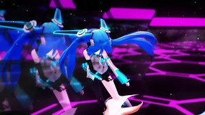 【MMD】生死征兆 - Black Light Fight Sequence （本剧最终决斗）