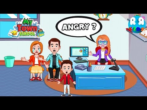 My Town : School - The Angry principal calls the parents?
