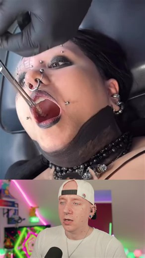 Roly West on Instagram: "Hardest piercing to ever get! #Uvula #Piercing #Piercings #MouthPiercing #PiercingIdeas"