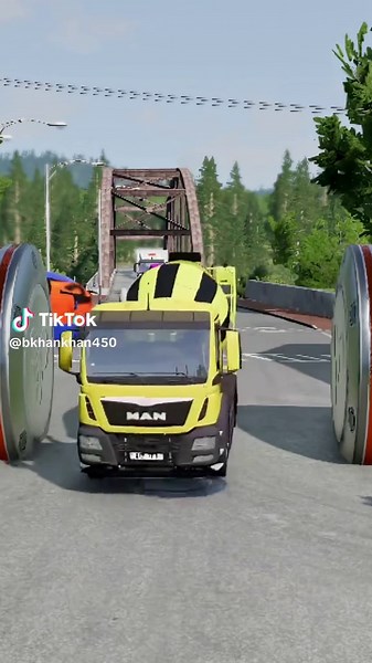 3D Animation of Dramatic Car Crash Simulation