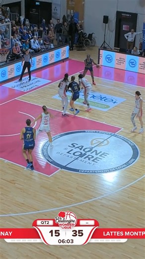 🍿 Les highlights de la Gazelle du BLMA Sarah Cisse contre le Cbbs Charnay Et dire qu'elle n'a que 18 ans 😮 ! | Ligue Féminine de Basket